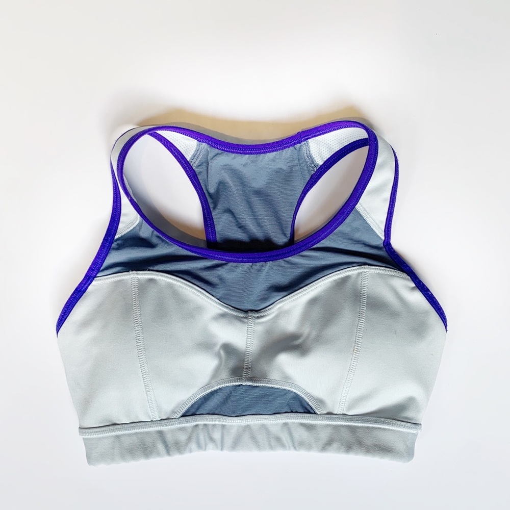 Gray Athleta Sports Bra